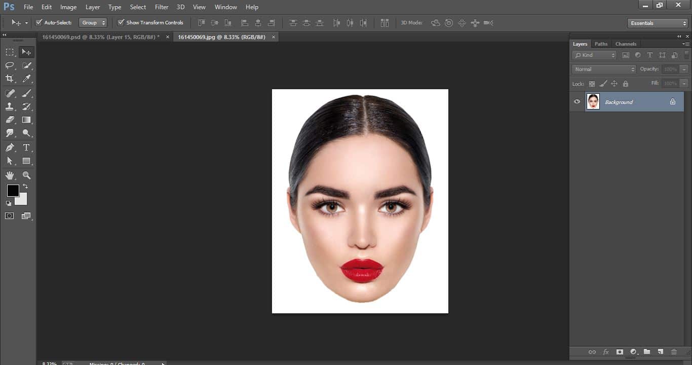 How to create sliced head - Photo Manipulation in Photoshop