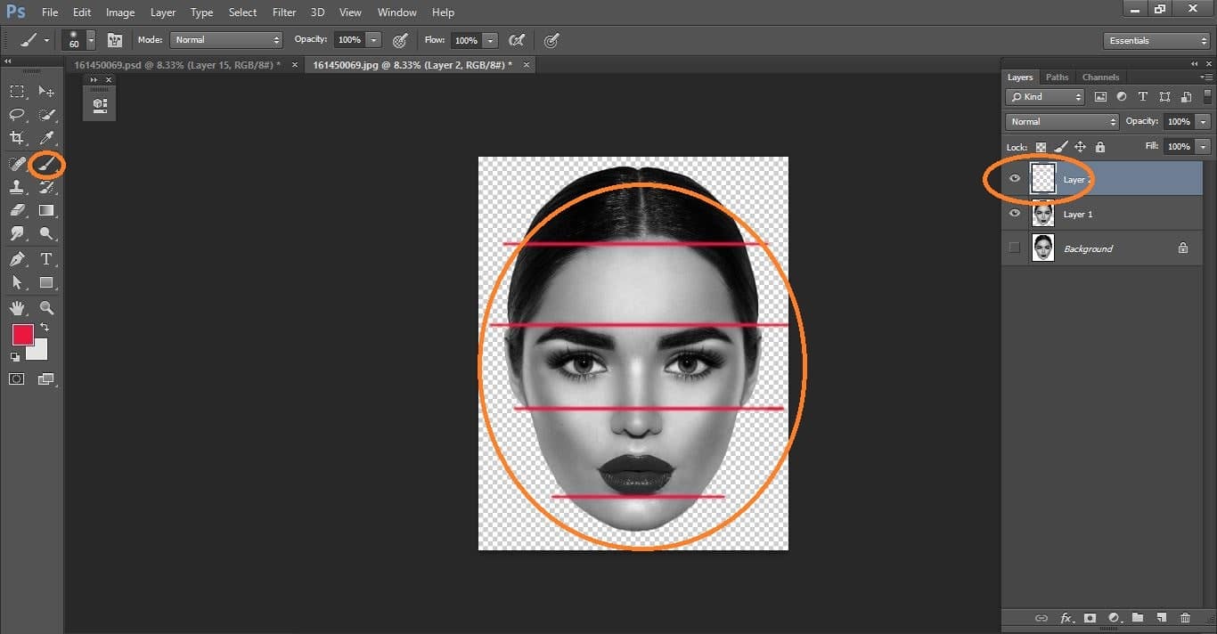 How to create sliced head - Photo Manipulation in Photoshop