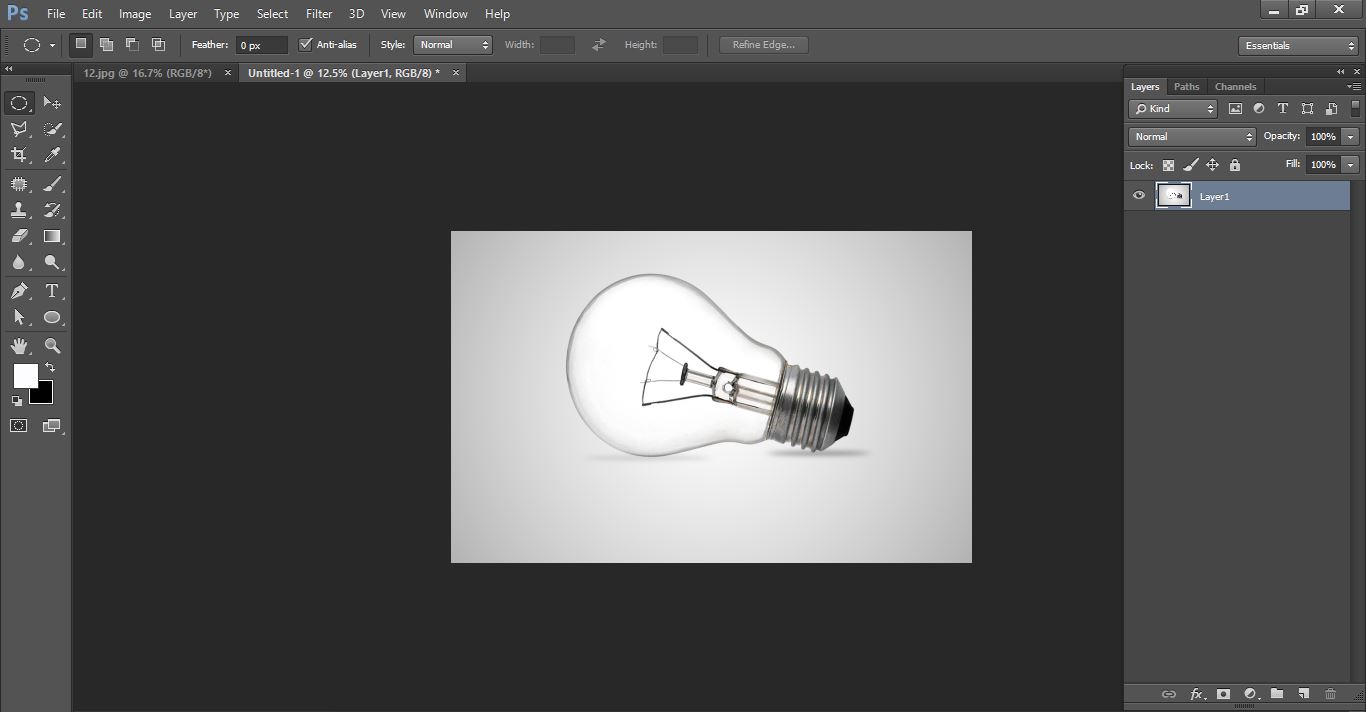 How to create Water Photo manipulation Bulbin Photoshop 