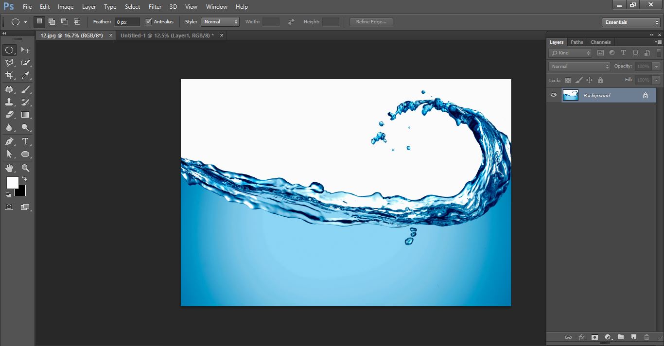 How to create Water Photo manipulation Bulbin Photoshop 