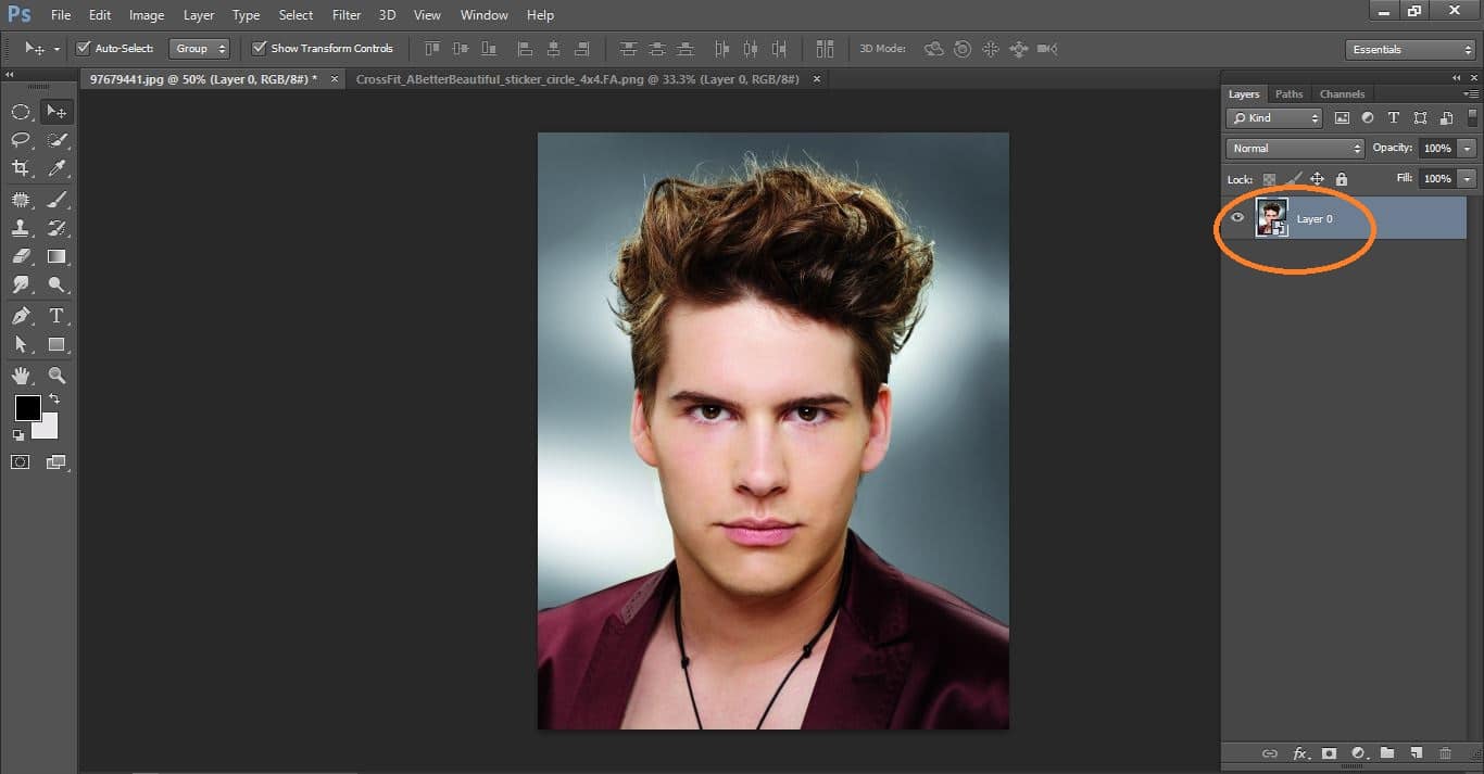 How to create Paint Graphics onto a Face in Photoshop