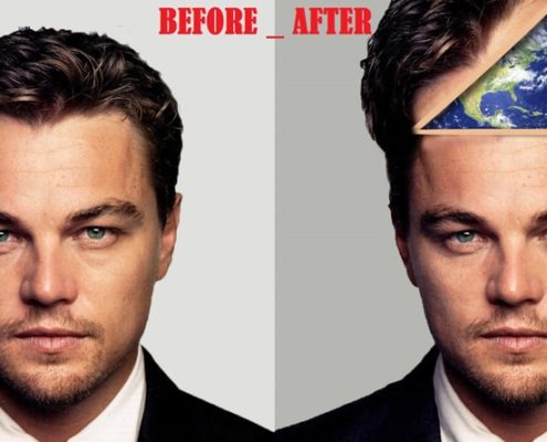 How to create Brain of the world - in Photoshop manipulation