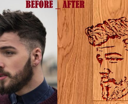 How to create Quickly Transform a Photo into a Woodcut- in Photoshop manipulation