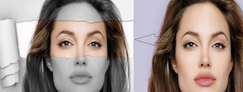 How to Quickly Create a Cool-looking, Torn Paper Portrait