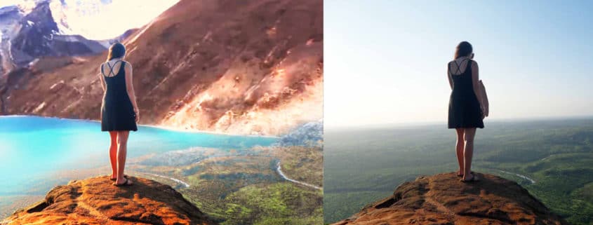 How to add beautiful Himalaya Everest to moody photos in Photoshop