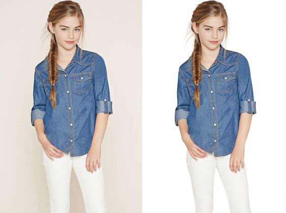 Clipping Path Color Correction service