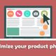 Optimize product photos