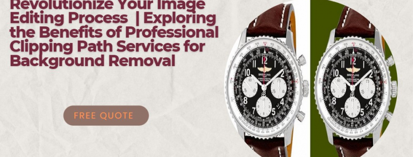 Professional Clipping Path Services