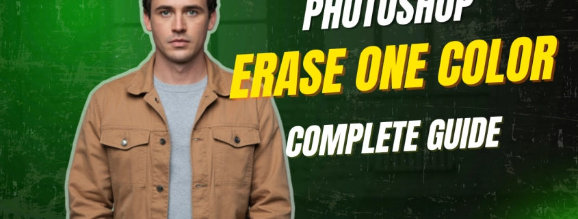 Photoshop Erase One Color
